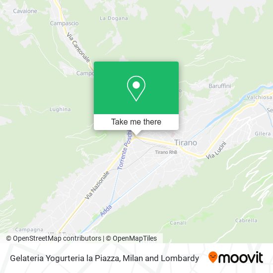 Gelateria Yogurteria la Piazza map
