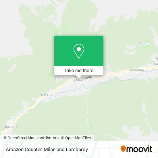 Amazon Counter map