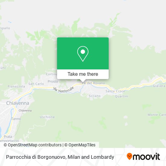 Parrocchia di Borgonuovo map
