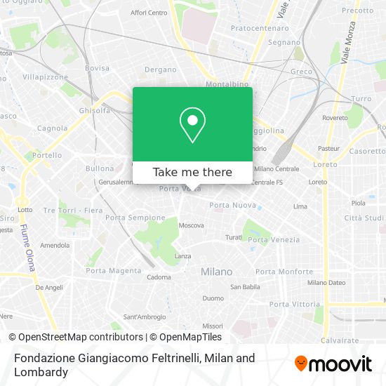 Fondazione Giangiacomo Feltrinelli map