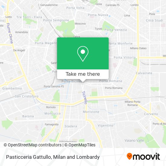 Pasticceria Gattullo map
