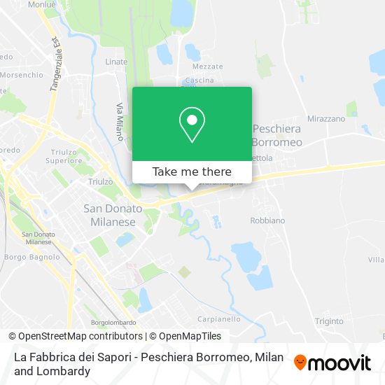 La Fabbrica dei Sapori - Peschiera Borromeo map