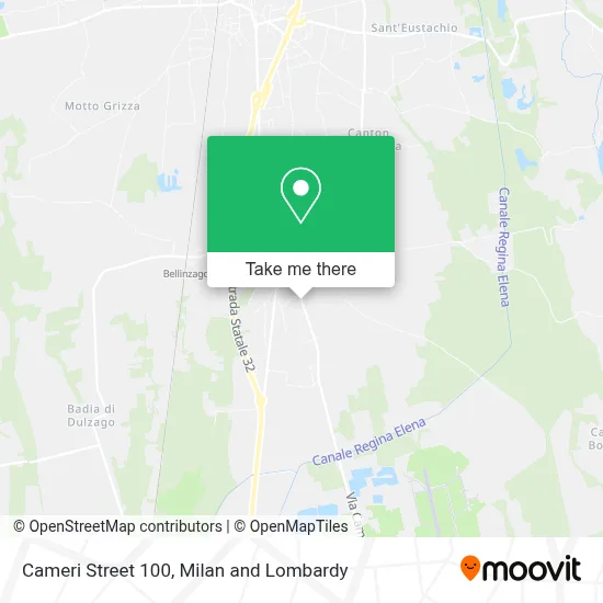 Cameri Street 100 map