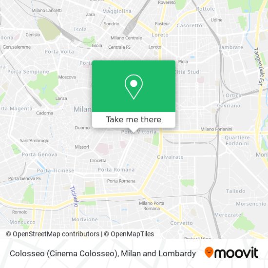Colosseo (Cinema Colosseo) map