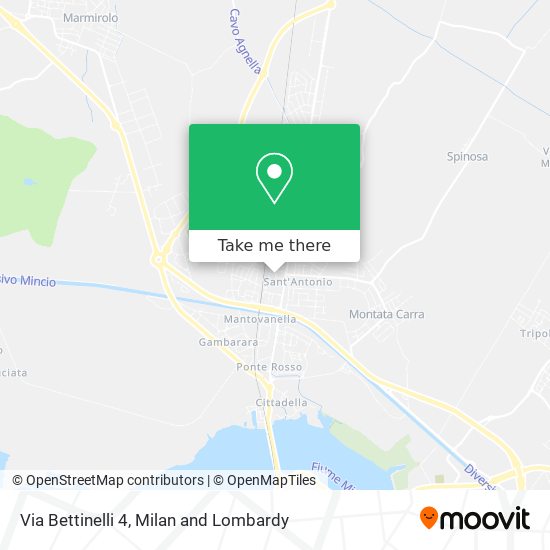 Via Bettinelli 4 map