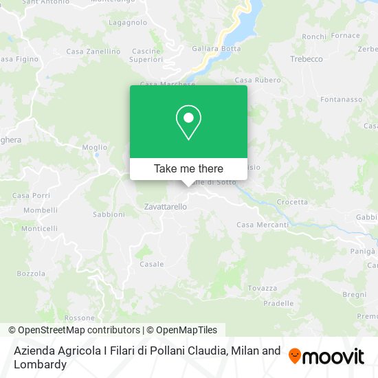 Azienda Agricola I Filari di Pollani Claudia map