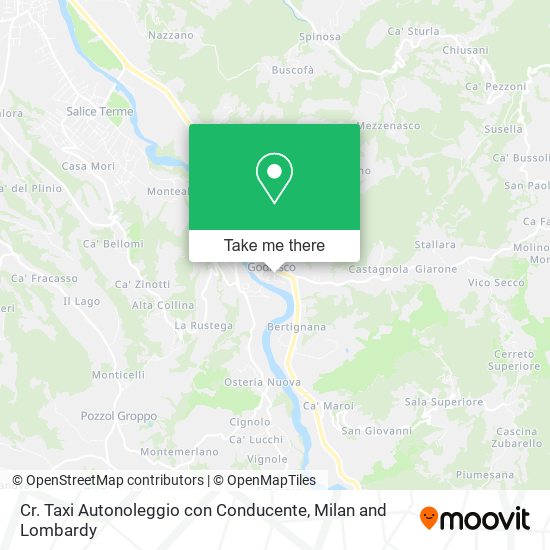 Cr. Taxi Autonoleggio con Conducente map