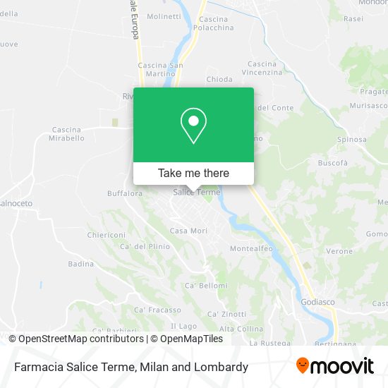 Farmacia Salice Terme map