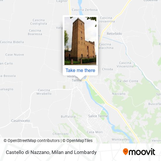 Castello di Nazzano map