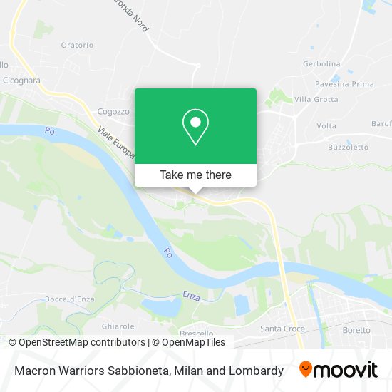 Macron Warriors Sabbioneta map