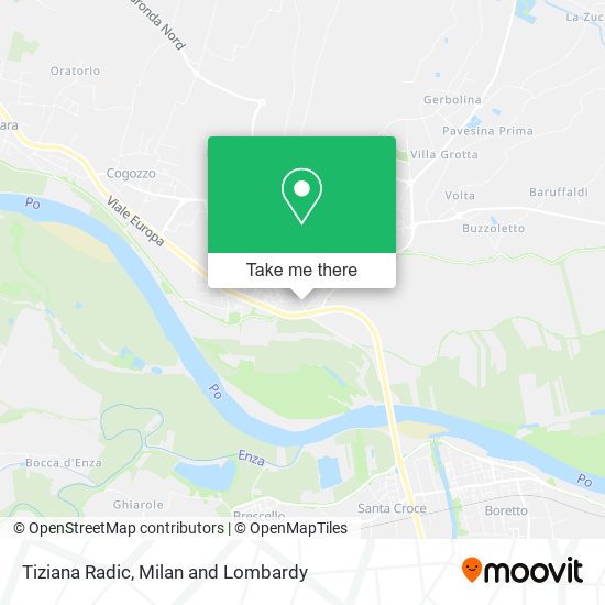 Tiziana Radic map