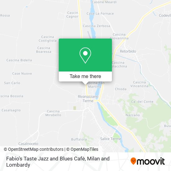 Fabio's Taste Jazz and Blues Cafè map