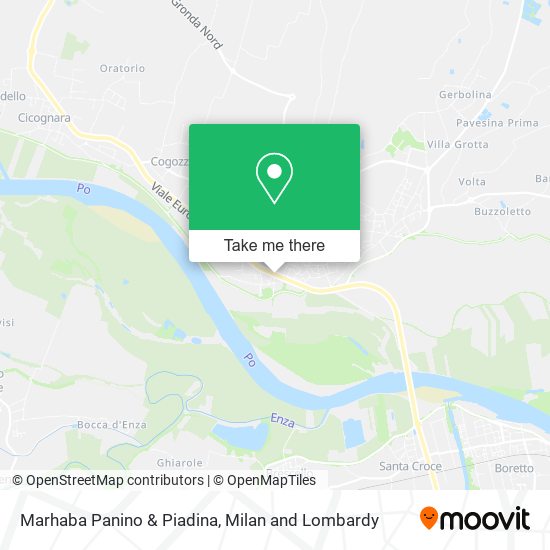 Marhaba Panino & Piadina map