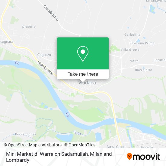 Mini Market di Warraich Sadamullah map