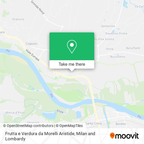Frutta e Verdura da Morelli Aristide map