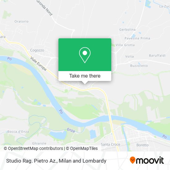 Studio Rag. Pietro Az. map