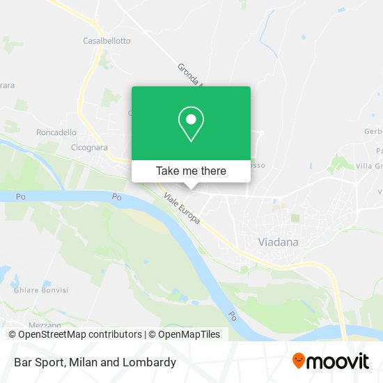 Bar Sport map