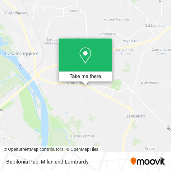 Babilonia Pub map
