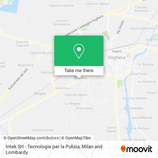 Intek Srl - Tecnologie per la Pulizia map