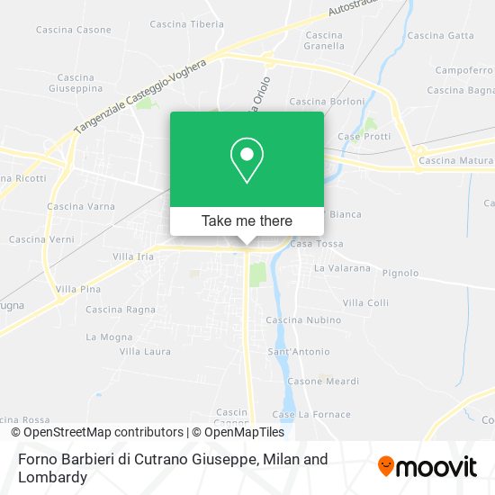 Forno Barbieri di Cutrano Giuseppe map
