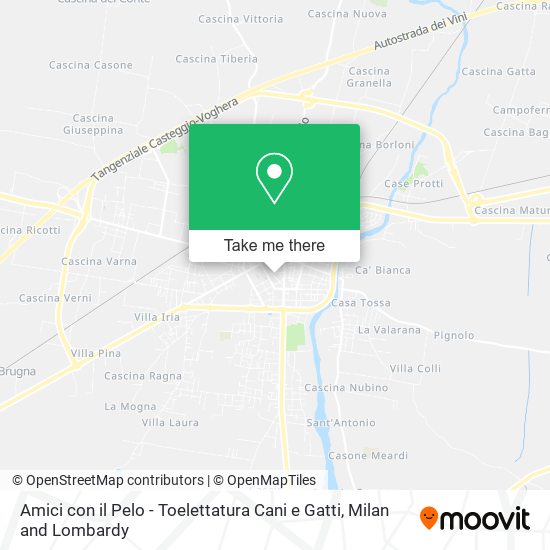 Amici con il Pelo - Toelettatura Cani e Gatti map