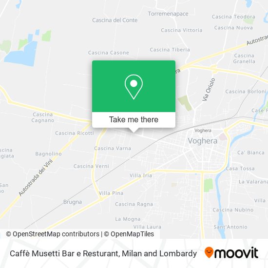 Caffè Musetti Bar e Resturant map