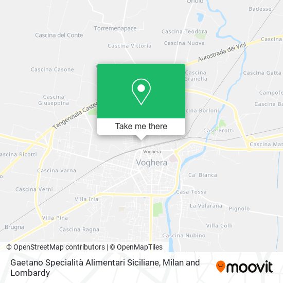 Gaetano Specialità Alimentari Siciliane map