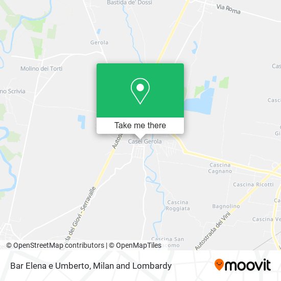 Bar Elena e Umberto map