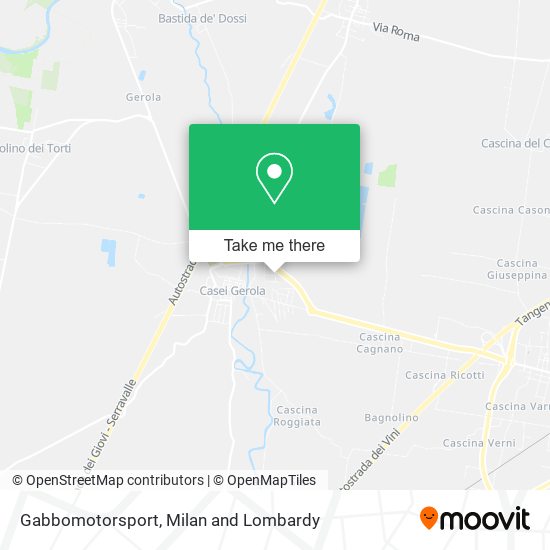 Gabbomotorsport map