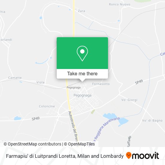 Farmapiu' di Luitprandi Loretta map