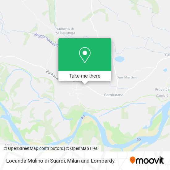 Locanda Mulino di Suardi map