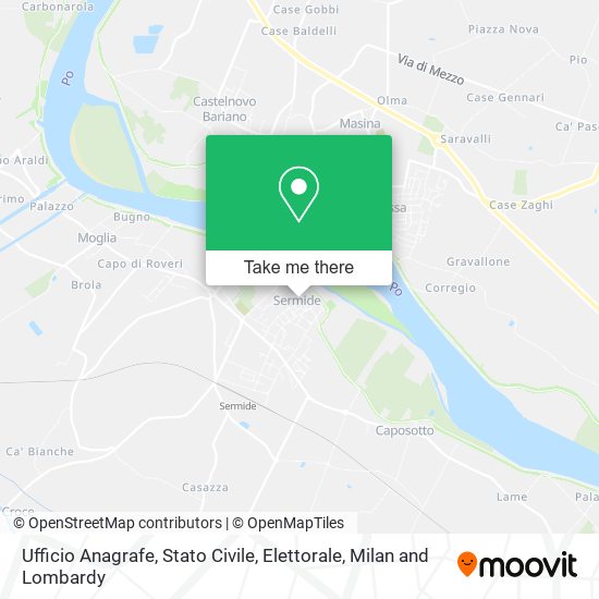 Ufficio Anagrafe, Stato Civile, Elettorale map