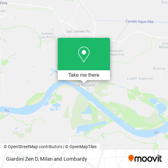Giardini Zen D map