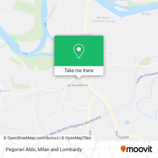 Pegorari Aldo map