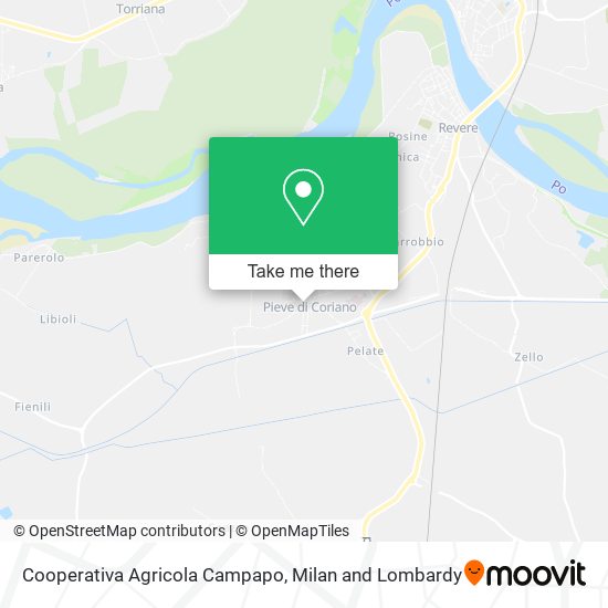 Cooperativa Agricola Campapo map