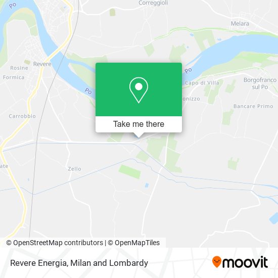 Revere Energia map