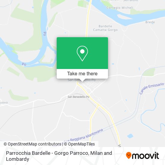 Parrocchia Bardelle - Gorgo Parroco map