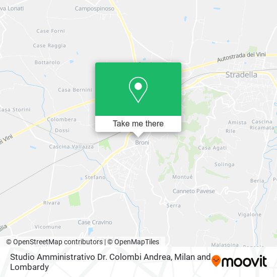 Studio Amministrativo Dr. Colombi Andrea map