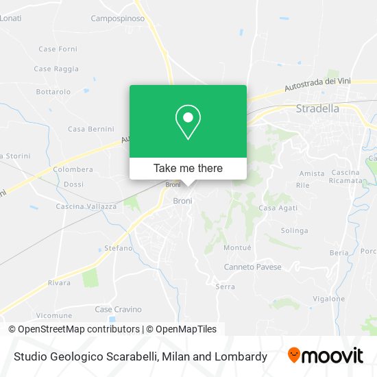 Studio Geologico Scarabelli map