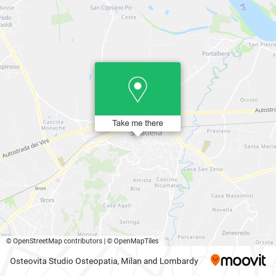 Osteovita Studio Osteopatia map