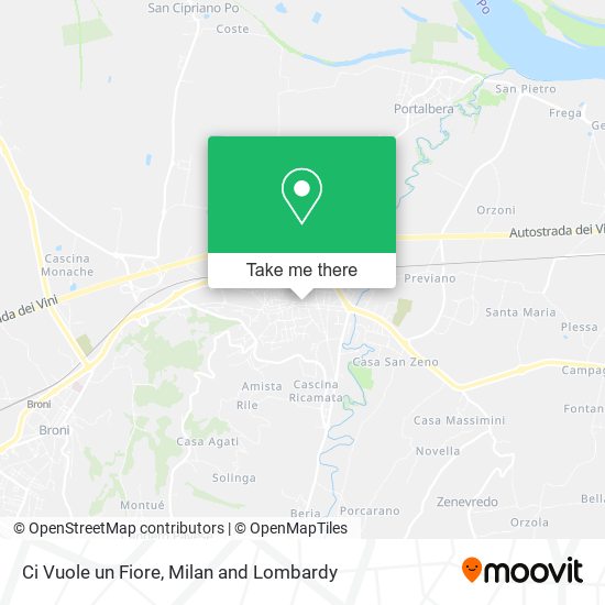 Ci Vuole un Fiore map