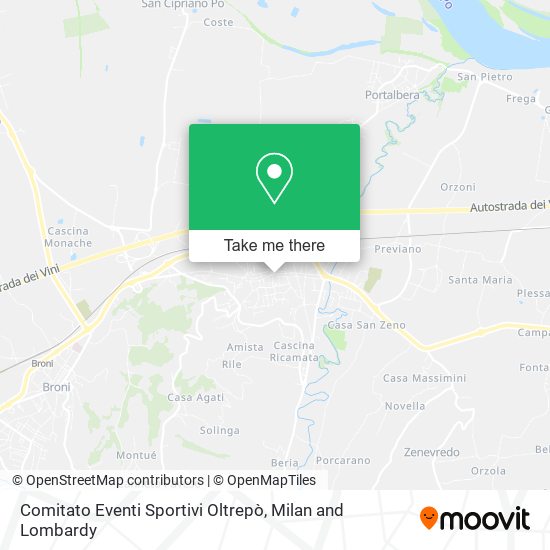 Comitato Eventi Sportivi Oltrepò map