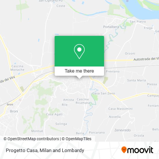 Progetto Casa map