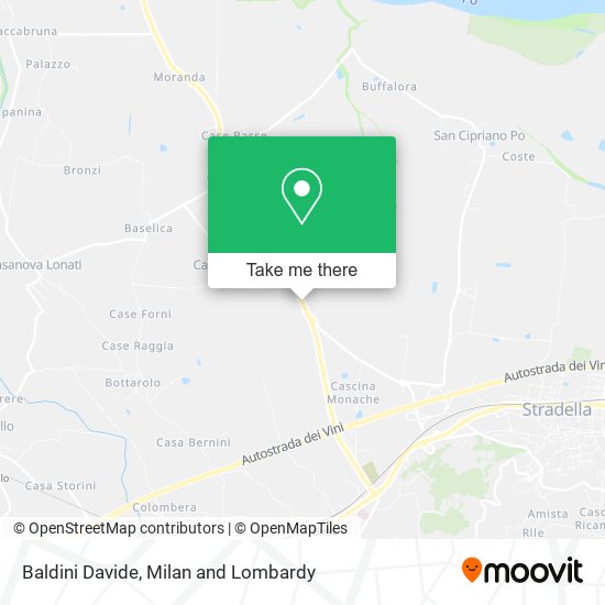 Baldini Davide map