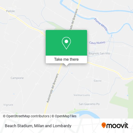 Beach Stadium map