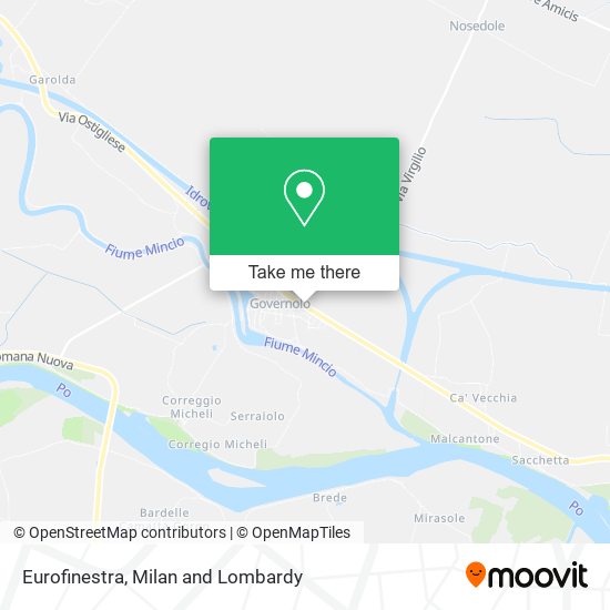 Eurofinestra map