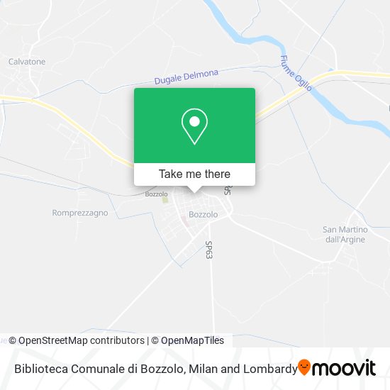 Biblioteca Comunale di Bozzolo map