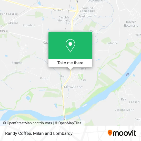 Randy Coffee map