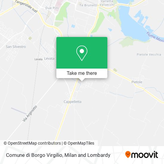 Comune di Borgo Virgilio map