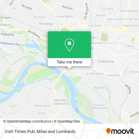 Irish Times Pub map